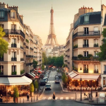 Central 1Br Room Space Paris Bagian luar foto
